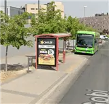 Marquesina en Ensanche Sur para pack de notoriedad en Alcorcón